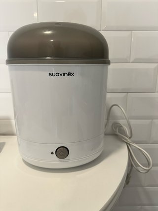 Esterilizador Suavinex Blanco y Gris
