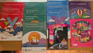 Libros 5° Primaria Colegio Arias Montano