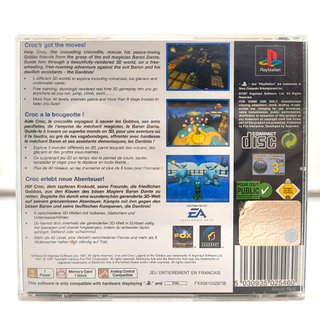 Croc Legend of The Gobbos - Pal Eur - Ps1