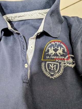 Polo La Martina Azul Marino Talla S
