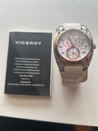 Reloj Viceroy Mujer Beige y Dorado