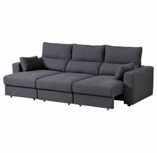 Sofá chaiselongue Eskilstuna Ikea gris