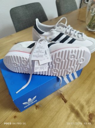 Adidas SL 72 Blancas y Rojas