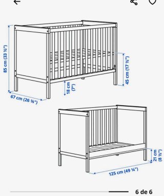 Cuna Ikea sundvik