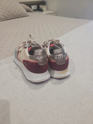 Zapatillas Hoff Beige y Turquesa