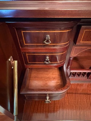 Mueble Secreter Antiguo Semanario
