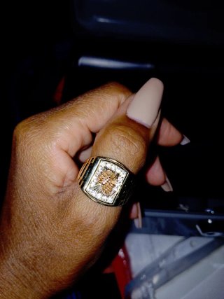 Anillo Oro 14k Hombre
