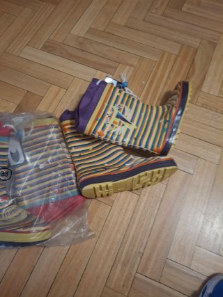 Botas de agua niña multicolor