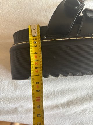 Sandalias de plataforma negras