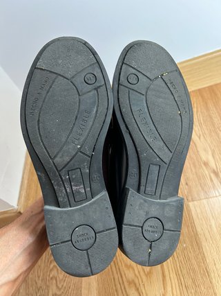 Mocasines de piel Unit Vino Talla 40 - Poco Uso