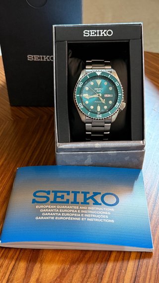 Seiko 5 Sports SRPD61K1 Automático Esfera Verde