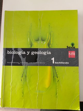Libro 1 bachillerato biología y geología