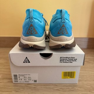 Nike ACG Zegama Trail Azul Talla 38,5 Nuevo