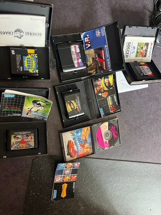 Sega Mega Drive II + Mega CD Nero