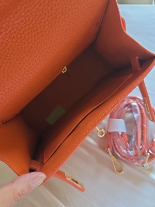 Bolso de mano naranja nuevo