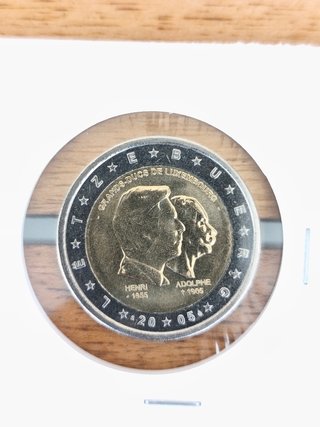 2 Euro Lussemburgo 2005 FDC