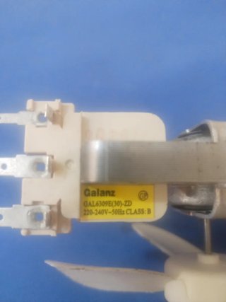 Ventilador para microondas