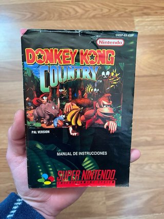 Donkey Kong Country SNES PAL