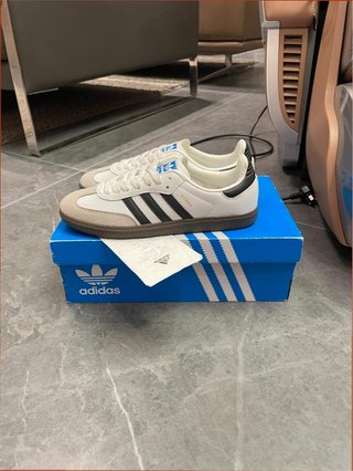 Adidas Samba OG Talla 42 Beige/Blanco