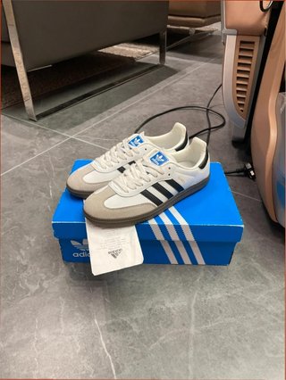 Adidas Samba OG Talla 42 Beige/Blanco