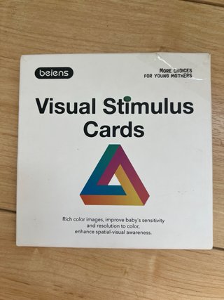 4 juegos de tarjetas de Estímulo Visual - Beiens