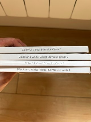 4 juegos de tarjetas de Estímulo Visual - Beiens