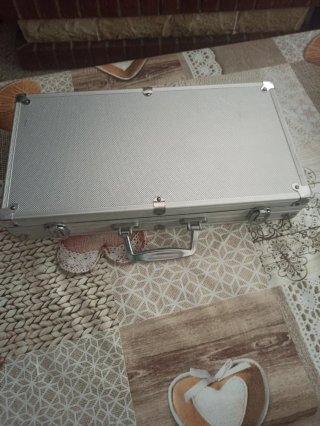 Maletín de póker completo