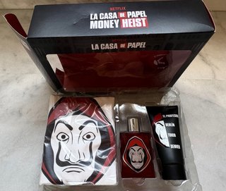 Pack La Casa de Papel: Perfume, Shower Gel y bolsa