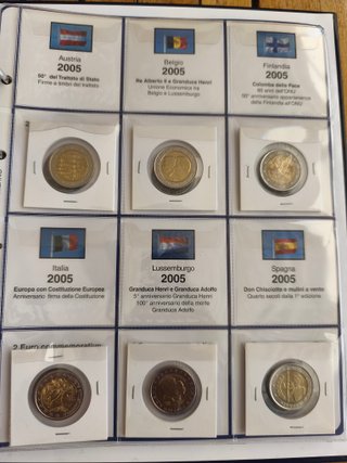 Busta MasterPhill 2 Euro Commemorativi 2005