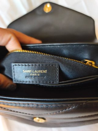 Bolso YSL Negro Matelassé
