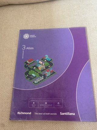 Libro atlas 3 eso santillana