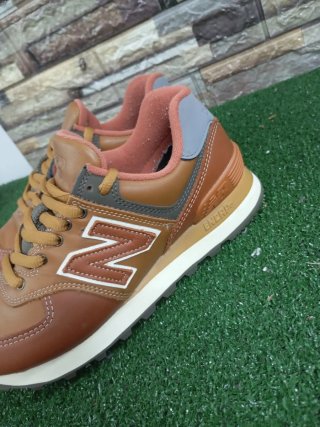 Scarpe New Balance574  Donna Beige/Marrone