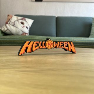 Letrero HELLOWEEN Impresión 3D