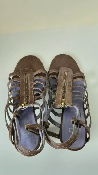 Sandalias Botticelli T39 Tacón Ancho