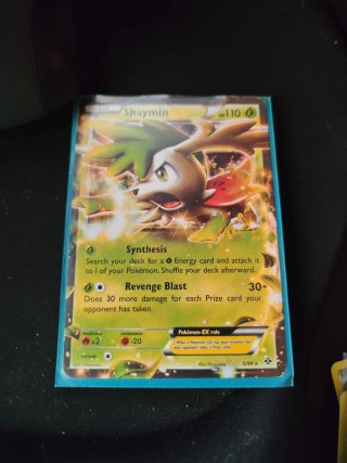 Shaymin EX Carta Pokémon 110 HP