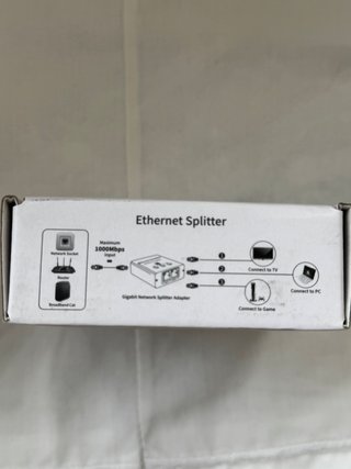 Adaptador Divisor Ethernet Gigabit RJ45 1 a 3 NUEV