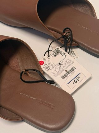 Zapatilla piel Zara Home 39
