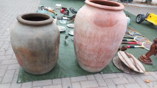 Lote de tinajas antiguas. Perfectas para el jardín