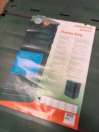 Graf Compostador 600 L - 80x80x104 cm
