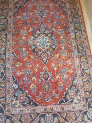 Alfombra 150cmpor1metde lana con diseño oriental