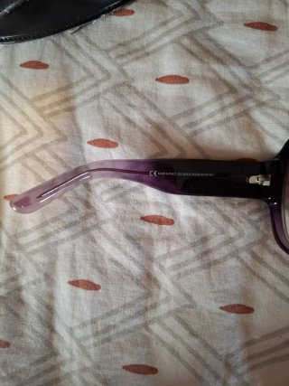 Gafas Gucci Moradas y Doradas