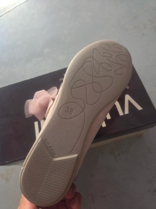 Manoletina rosa palo con lazo