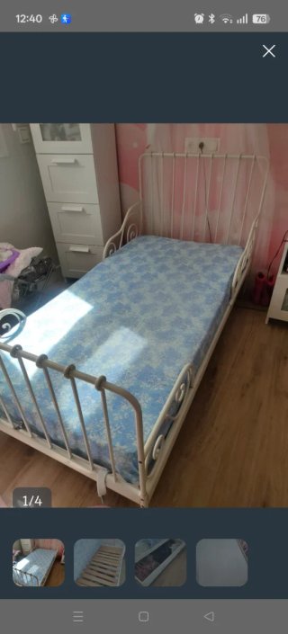 Cama de forja IKEA