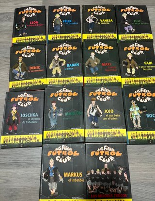 Colección entera  las fieras del fútbol 14 libros
