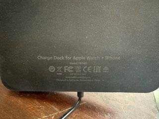 Base Carga Apple Watch iPhone