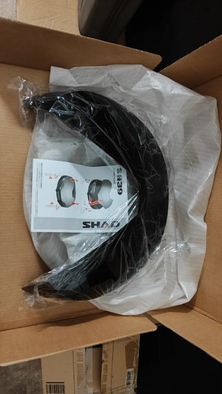 Tapa carcasa superior maleta moto SHAD Sh39