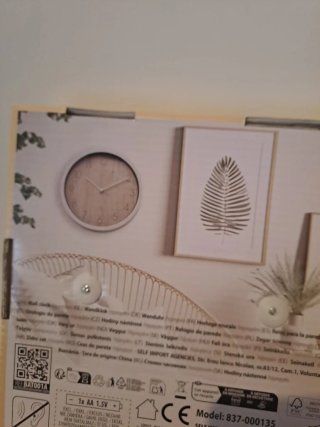 Orologio da parete stile scandinavo 20cm
