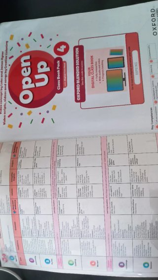 Open Up 4 Course Book (Spain)