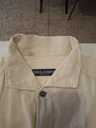 Camicia Dolce & Gabbana Uomo Beige