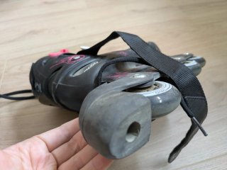 Patines Oxelo (39,5), mochila y protecciones